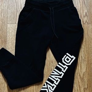 PINK black sweatpants